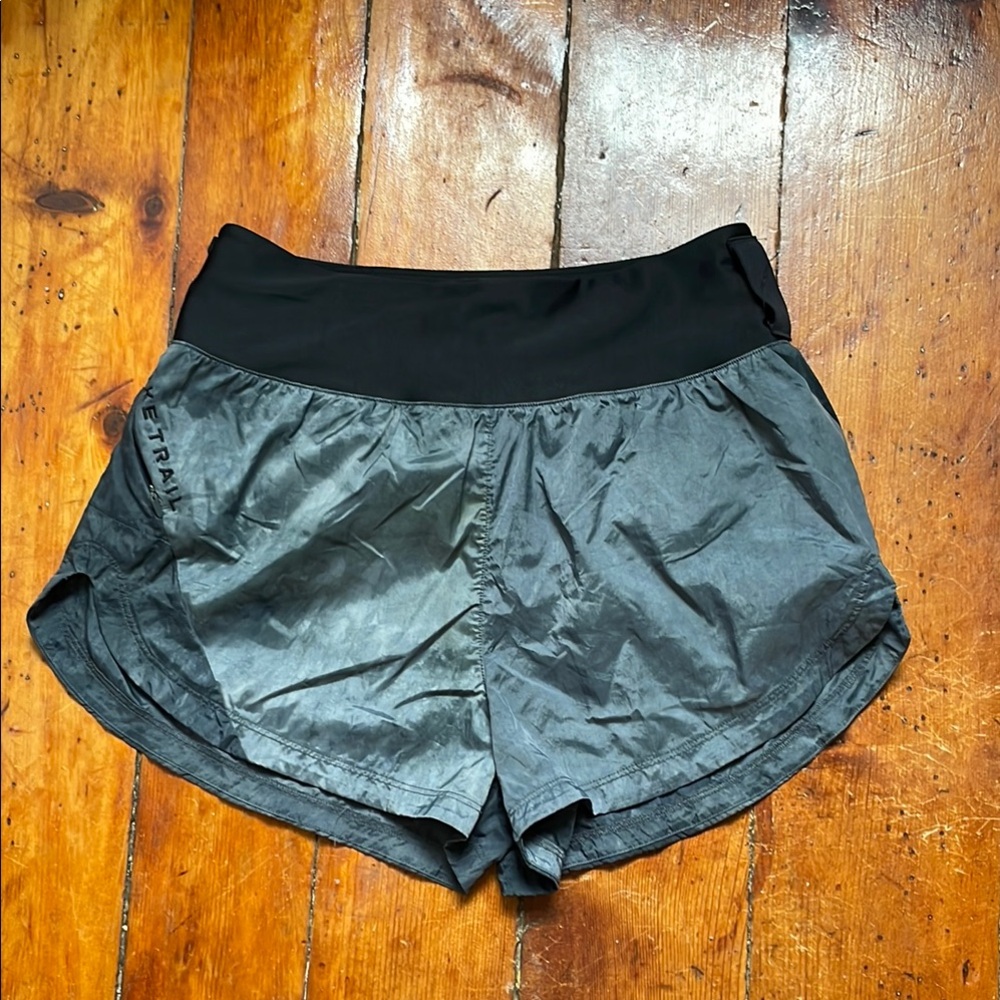 Nike Black and Gray (distressed) Shorts Lightweight Quick-Dry